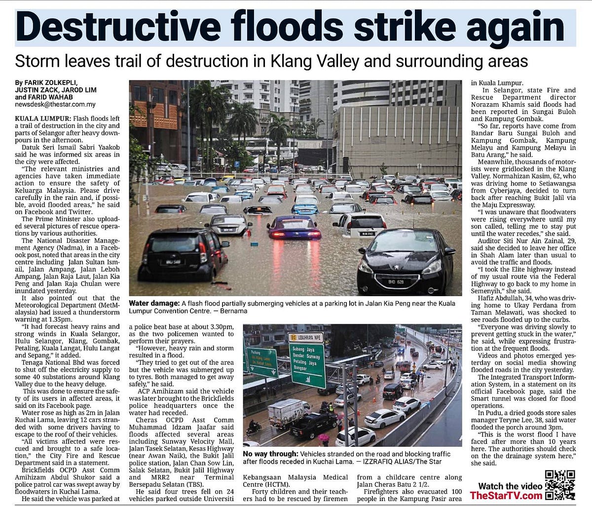 Annual flood damage in India